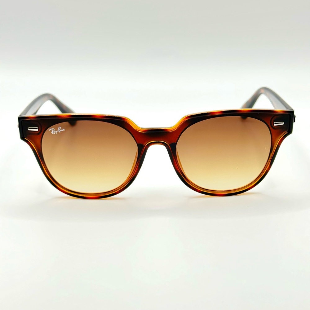 Ray Ban Blaze Meteor Sunglasses RB4368NF Tortoise Frame Brown Gradient lenses - Picture 6 of 12